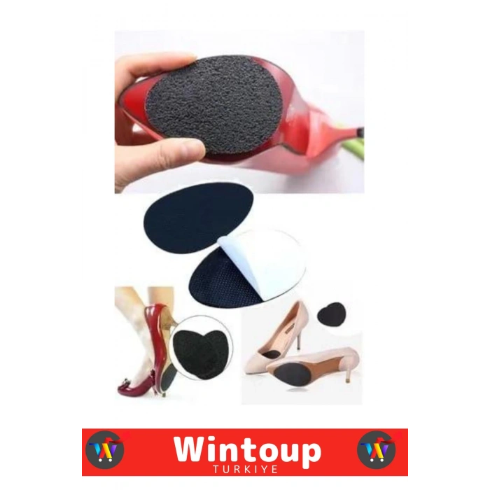 Özel Üretim Dayanıklı Düşme Kayma Önleyici Kaymaz Topuklu Kösele Klasik Ayakkabı Tabanlık 5 Çift