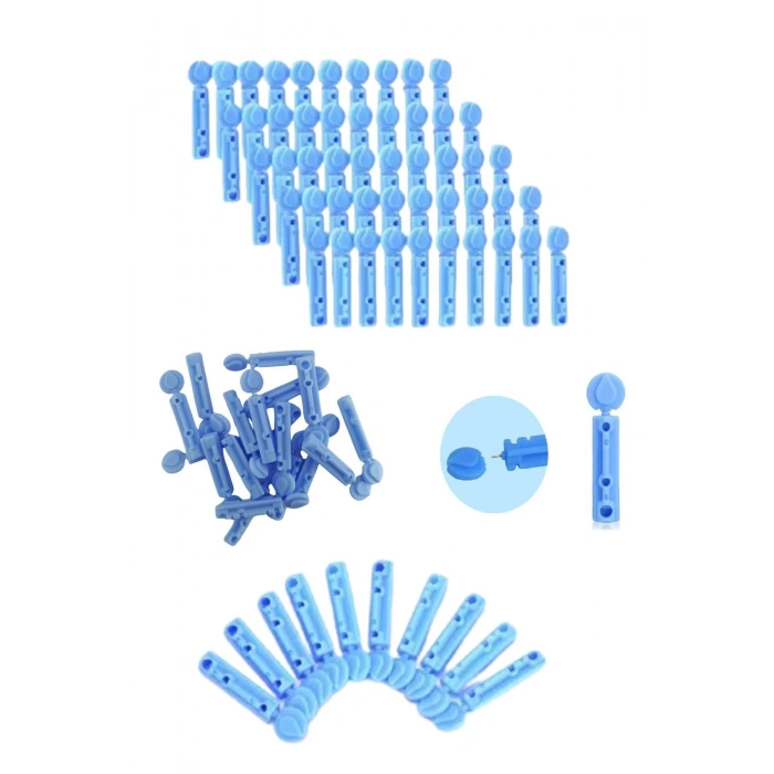 Özel Üretim Dayanıklı Tüm Kalemlerle Uyumlu Şeker Parmak Delme Hacamat Kalem İğnesi 100 Adet-2 Kutu