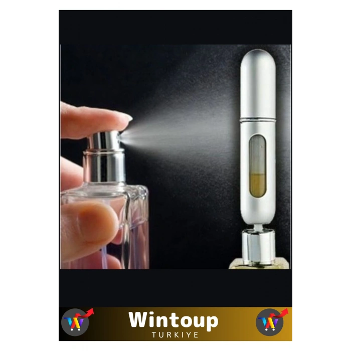 Özel Üretim Doldurulabilir Taşınabilir Çanta Boy Mini Cep Parfümü Şişesi 5 Ml 3 Adet