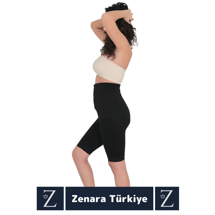 Özel Üretim Günlük İç Göstermez Vücut Şekillendiren Toparlayan Beden Küçülten Ağraflı Paçalı Korse