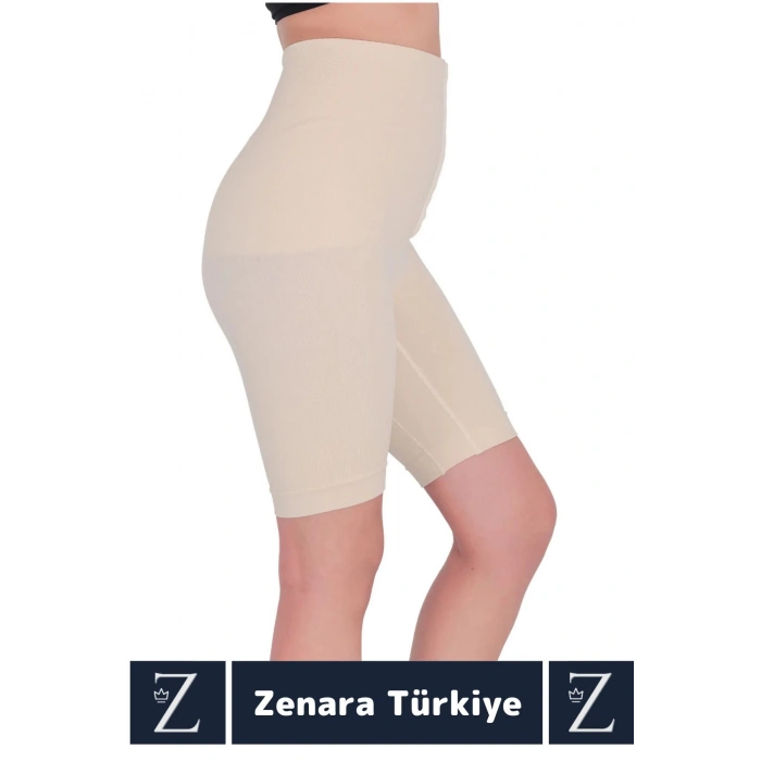 Özel Üretim Günlük İç Göstermez Vücut Şekillendiren Toparlayan Beden Küçülten Ağraflı Paçalı Korse