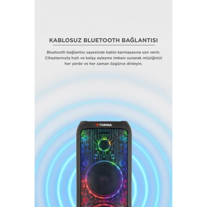 Özel Üretim Açık Alan Radyo Aksesuar Bluetooth Hoparlör D64 Siyah
