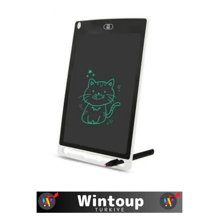 Özel Üretim Uzun Ömürlü LCD Dijital Kalemli Çocuk Çizim Eğitim Tableti Not Resim 8.5 İnç Tablet