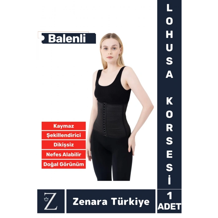 Özel Üretim Vücut Şekillendiren Beden Küçülten Toparlayan Doğum Sonrası Balenli Lohusa Korsesi