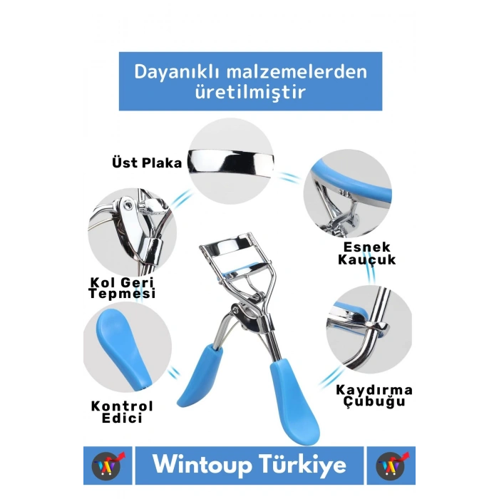 Özel Üretim Yüksek Kaliteli Hassas Kullanım Yüz Bakım Göz Makyaj Kirpik Kıvırıcı Eyelash Curler
