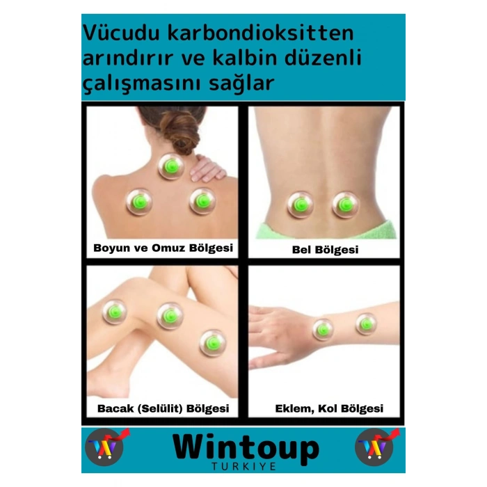 Özel Üretim Yüksek Kaliteli Selülit Çatlak Giderici Vakumlu 24lü Hacamat Kupası Seti