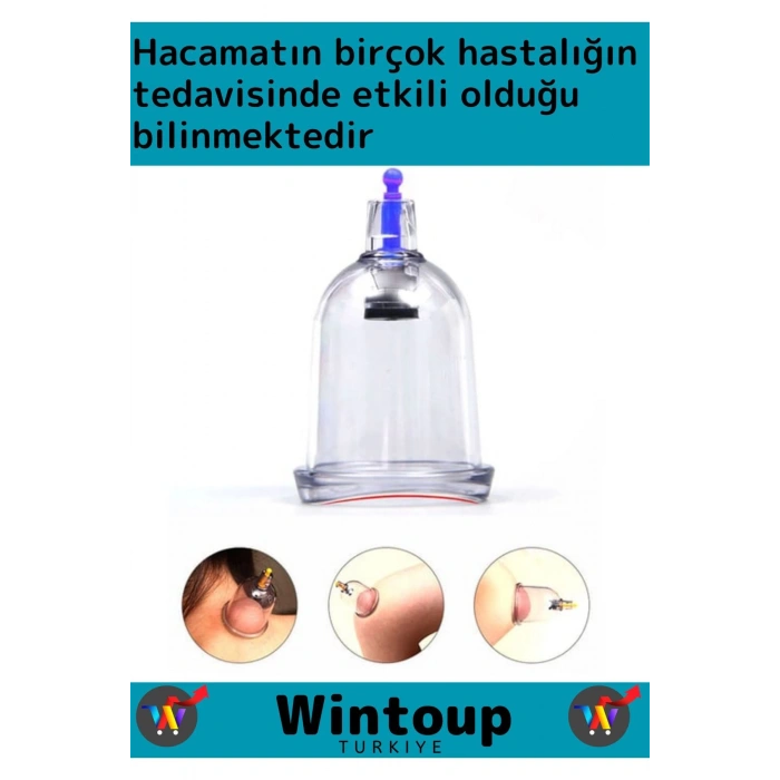Özel Üretim Yüksek Kaliteli Selülit Çatlak Giderici Vakumlu 24lü Hacamat Kupası Seti