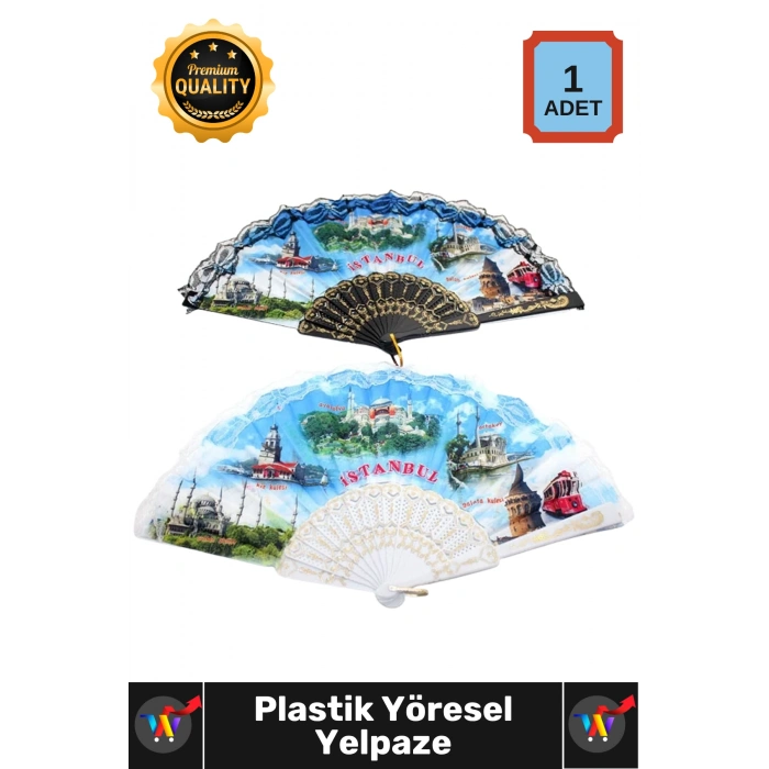 #Yelpaze Geleneksel Motif Kaliteli Şık Otantik Dekoratif Zarif Sağlam Hafif Plastik Yöresel Yelpaze