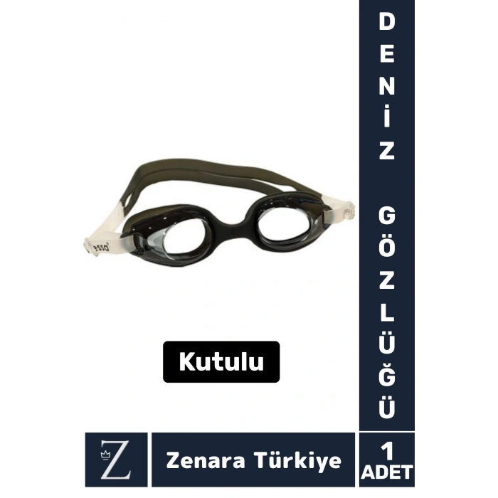 Premium Ayarlanabilir Kayış Su Geçirmez UV Koruma Silikon Plastik Anti-Fog Kutu Çocuk DENİZ GÖZLÜĞÜ