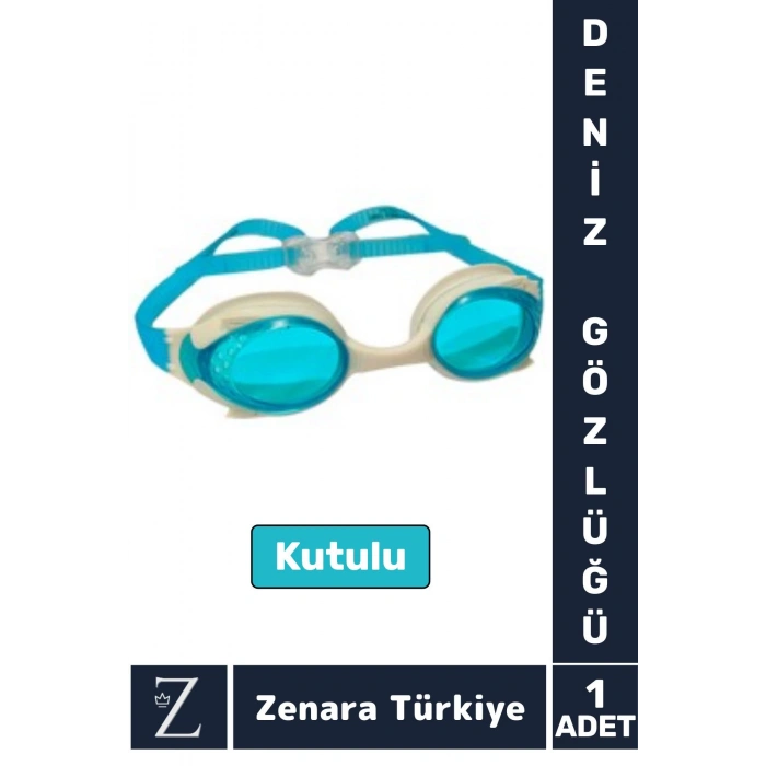 Premium Ayarlanabilir Kayış Su Geçirmez UV Koruma Silikon Plastik Anti-Fog Kutu Çocuk DENİZ GÖZLÜĞÜ