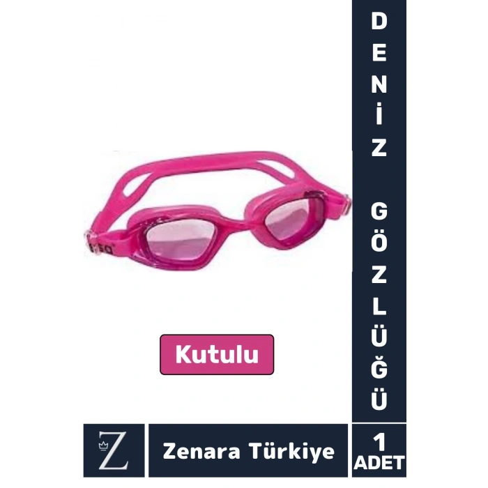 Premium Ayarlanabilir Kayışlı Su Geçirmez UV Koruma Silikon Plastik Anti-Fog Kutulu DENİZ GÖZLÜĞÜ