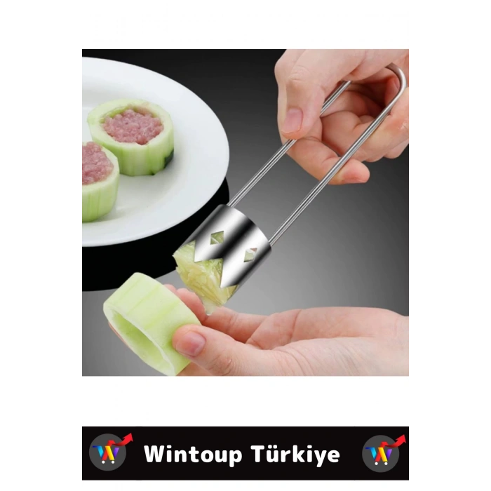 Premium Dayanıklı Uzun Ömürlü Mutfak Meyve Sebze Biber Kabak Elma Kiraz Çekirdek Çıkarma Aparatı