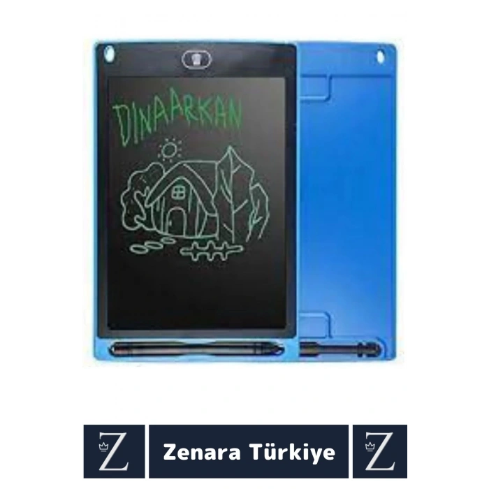 Premium Dijital Silgili Kalemli Çocuk Eğitim Tableti Grafik Ders Not Ödev Resim LCD Writing Tablet