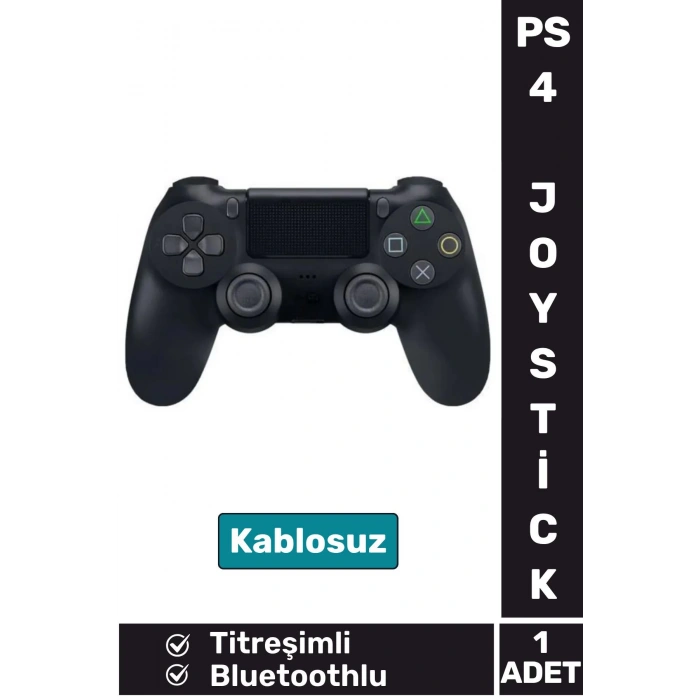 Premium Doubleshock 4 Kablosuz Titreşimli PS 4 / PC Uyumlu Playstation 4 Wireless Joystick Oyun Kolu