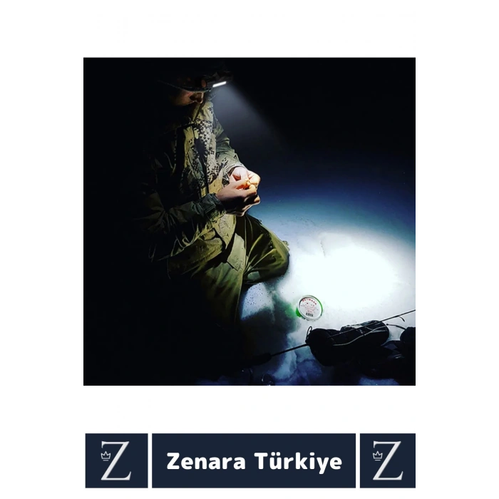 Premium Kamp Avcı Balıkçı Deprem 150-250 Metre Mıknatıslı Sabitleme Şarjlı Powerled KAFA LAMBASI