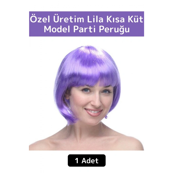 Premium Kolay Çıkarıp Takılabilir Dayanıklı Eğlenceli Etkinlik Kostüm Cadılar Bayramı Parti Peruğu