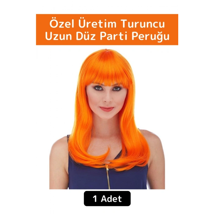 Premium Kolay Çıkarıp Takılabilir Dayanıklı Eğlenceli Etkinlik Kostüm Cadılar Bayramı Parti Peruğu