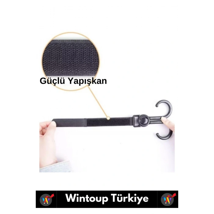 Premium Kompakt Poşet Taşıma Bisiklet Bebek Arabası Askısı Çok İşlevli Portatif Taşıma Kancası 3 Adt