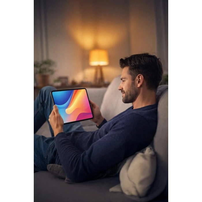 Premium Ofis Sunum Aksesuar Android Tablet Kalem Klavye Mouse T17 Pro Max
