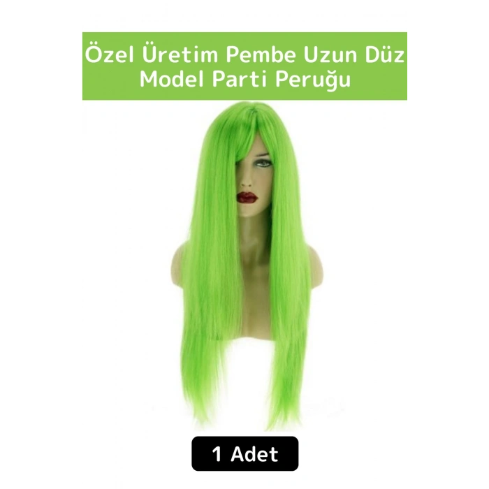 Premium Seri Kolay Çıkarıp Takılan Dayanıklı Eğlenceli Etkinlik Kostüm Cadılar Bayramı Parti Peruğu