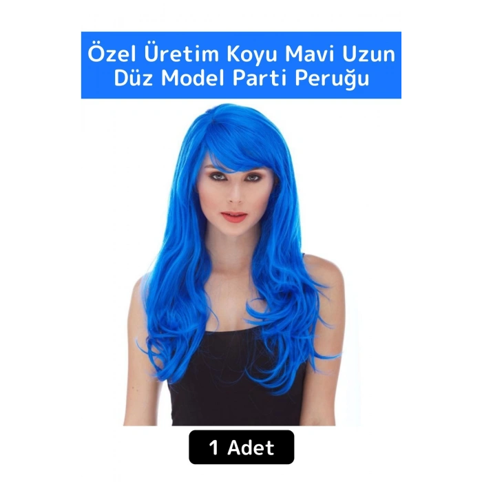 Premium Seri Kolay Çıkarıp Takılan Dayanıklı Eğlenceli Etkinlik Kostüm Cadılar Bayramı Parti Peruğu