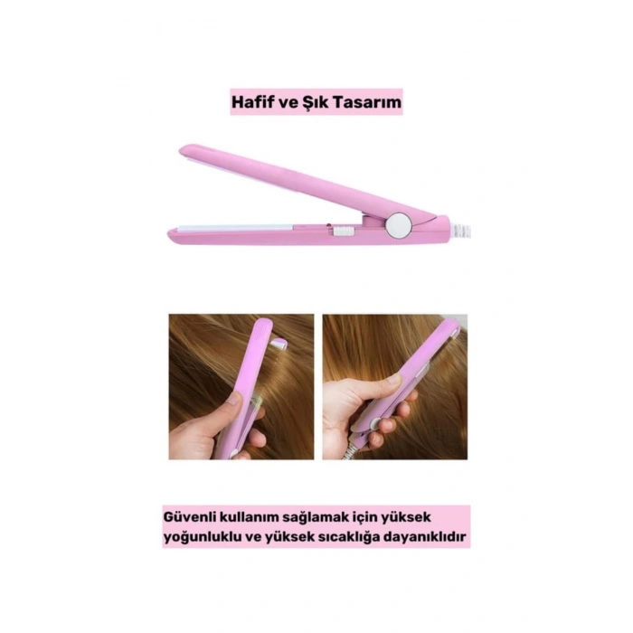 Premium Seri Seyahat Tipi Taşınabilir Mini Saç Düzleştirici