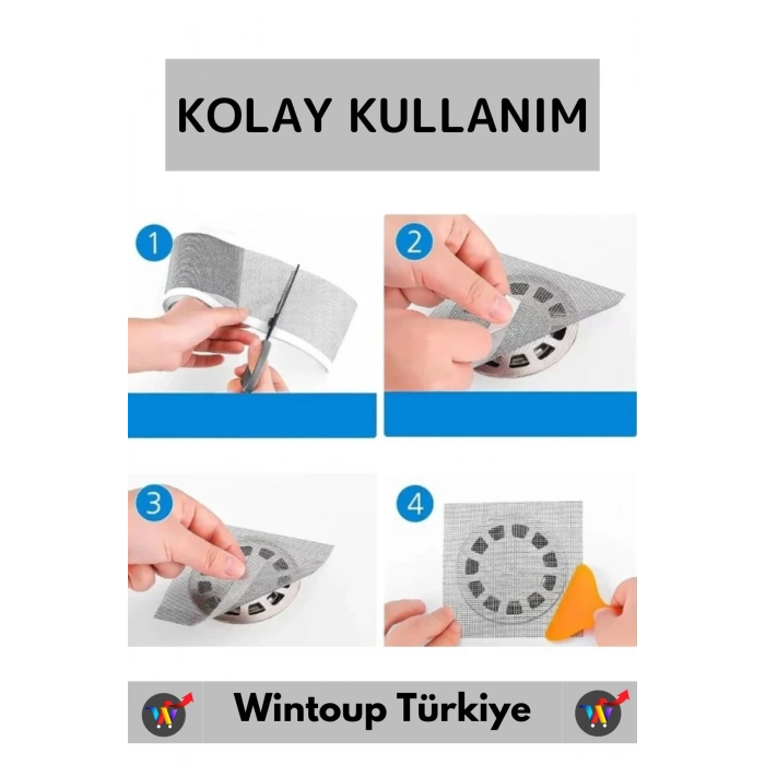 Premium Seri Suya Dayanıklı Gider Süzgeci Sineklik Tamir Kiti Bant 0.55 Mm 12 Cm X 4 Metre 1 Adet