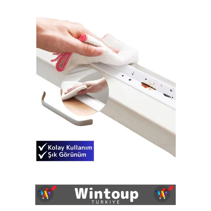 Premium Seri Ultra Güçlü Suya Küfe Dayanıklı Pencere Banyo Lavabo Kenar Süper Yalıtım Bantı 1 Adt