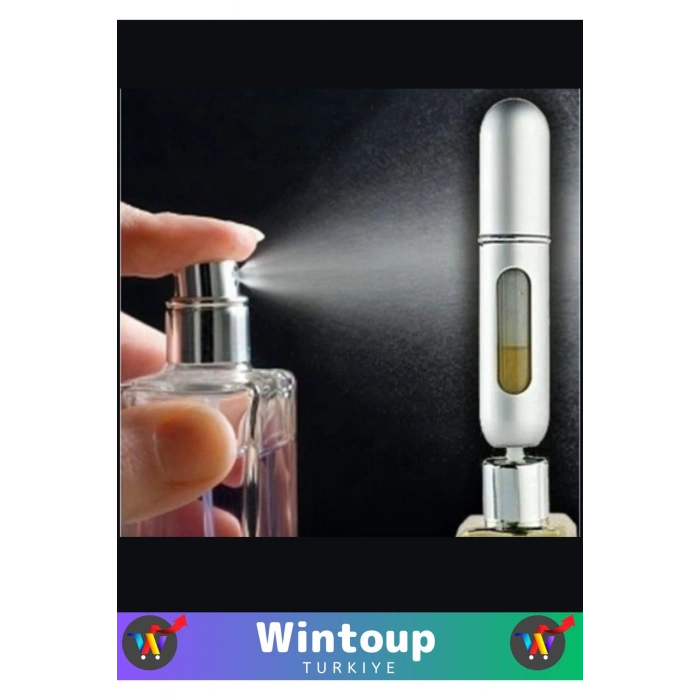 Premium Üretim Dayanıklı Uzun Ömürlü 5l Doldurulabilir Çanta Boy Mini Cep Parfüm Şişesi 5Ml