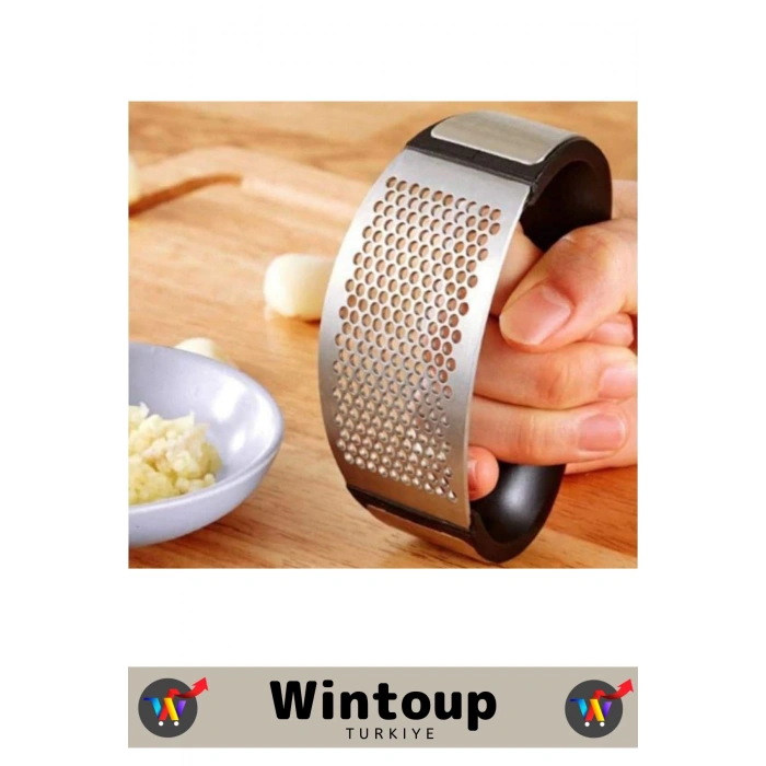 Premium Yüksek Kaliteli Garlic Press Rahat Tutuş Gondol Tasarım Çelik Yeni Nesil Sarımsak Rendesi