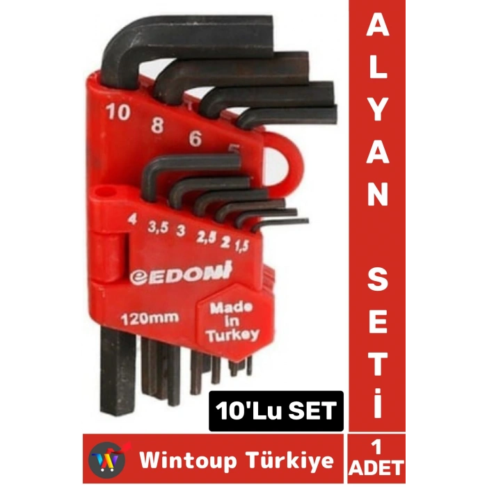 Premium Yüksek Kaliteli Montaj Tamirat Vidalama Matkap Ucu 120 mm 10 Parça ALYAN SETİ