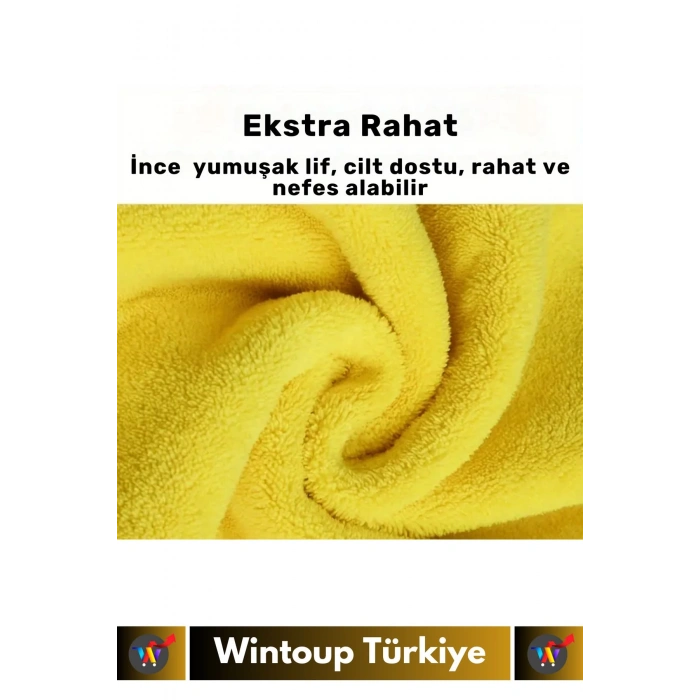 Premium Yüksek Kaliteli Yünlü Mikrofiber Araba Mutfak Banyo Lavabo Yıkama Temizleme Bezi 3 Adet