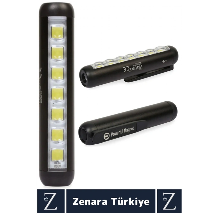 Profesyonel Kamp Avcı Güvenlik Okul Deprem Balıkçı Güçlü Işık 4 Mod Aydınlatma Mini EL FENERİ