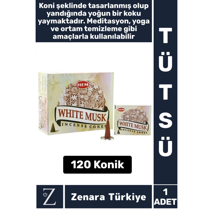 Rahatlama Arınma Dinginlik Meditasyon Yoga Chakra Pozitif Enerji Hoş Kokulu KONİK TÜTSÜ 120 Adet