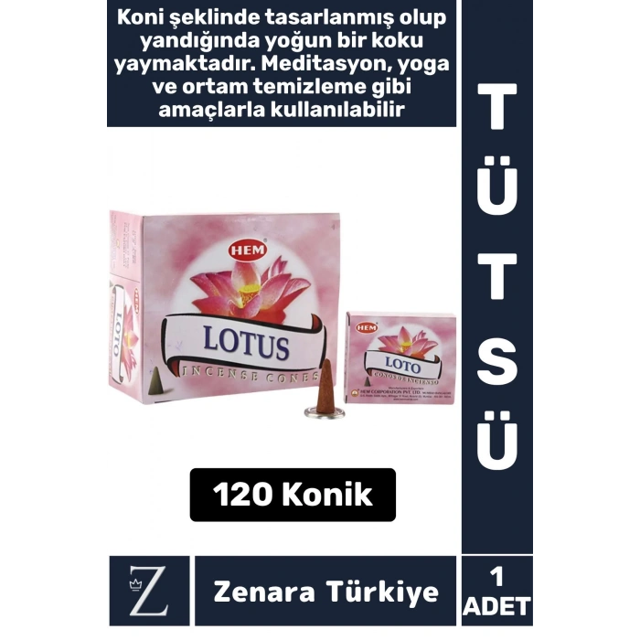 Rahatlama Arınma Dinginlik Meditasyon Yoga Chakra Pozitif Enerji Hoş Kokulu KONİK TÜTSÜ 120 Adet