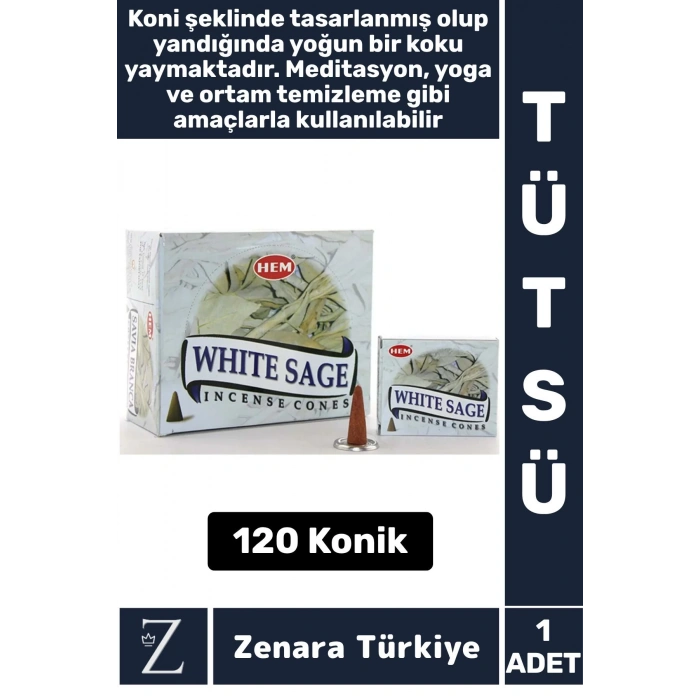 Rahatlama Arınma Dinginlik Meditasyon Yoga Chakra Pozitif Enerji Hoş Kokulu KONİK TÜTSÜ 120 Adet