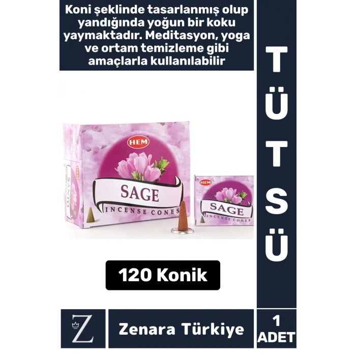 Rahatlama Arınma Dinginlik Meditasyon Yoga Chakra Pozitif Enerji Hoş Kokulu KONİK TÜTSÜ 120 Adet