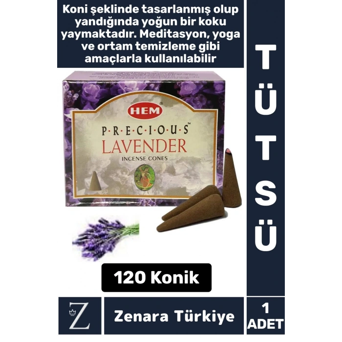 Rahatlama Arınma Dinginlik Meditasyon Yoga Chakra Pozitif Enerji Hoş Kokulu KONİK TÜTSÜ 120 Adet