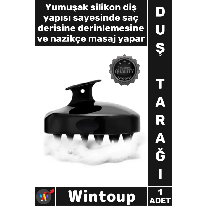#DuşTarağı Islak Kuru Kullanım Masaj Etki Ergonomik Tasarım Kan Dolaşımı Saç Yatıştırıcı Duş Tarağı