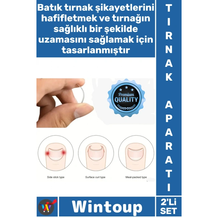 #TırnakAparatı Pedikür Bakım Düzeltici Sağlıklı Konforlu Ayak Tırnak Batmasını Önleyen Metal Aparat