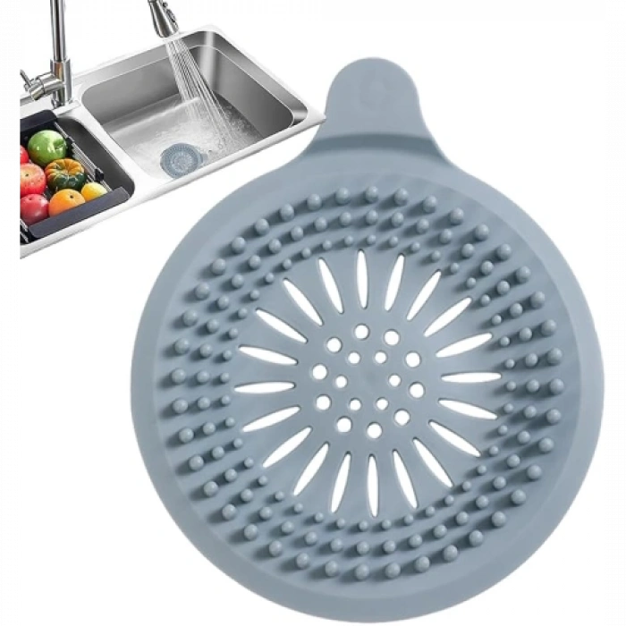 Silikon Lavabo Drenaj Süzgeci