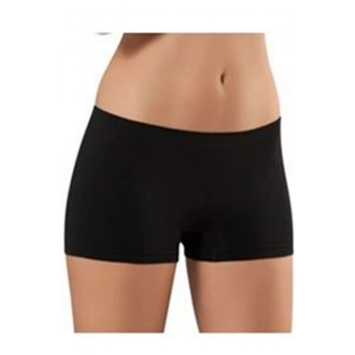 Siyah Dikişsiz Kadın Boxer Korse - 700