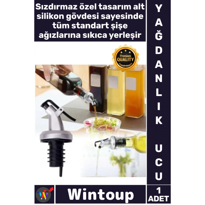 #Tıpa Silikon Damlatmaz Mutfak Sos Yağ Sirke Dökücü Sızdırmaz Kapaklı Şişe Tıpası Yağdanlık Ucu