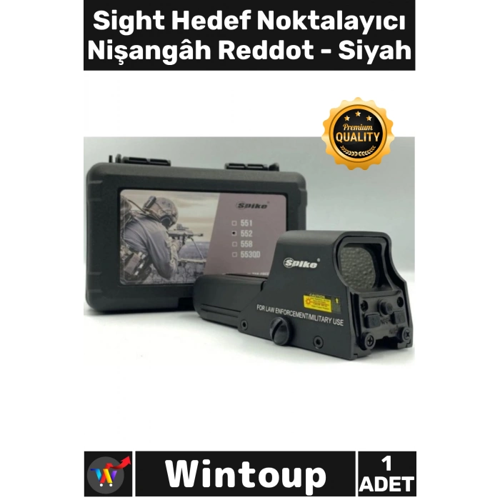 Spike 552 Sight Hedef Noktalayıcı Nişangâh Reddot - Siyah
