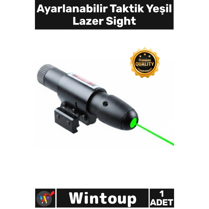 Spike Ayarlanabilir Taktik Yeşil Lazer Sight