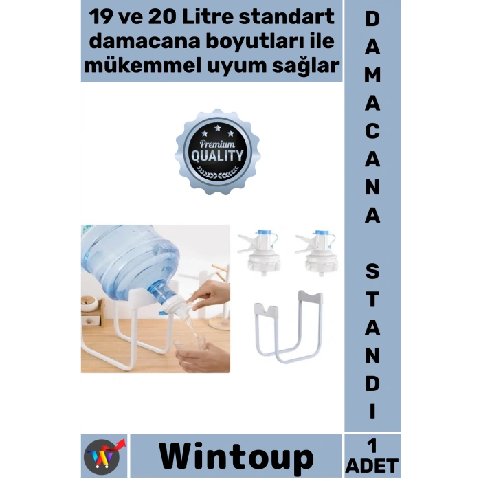 #Stand 19L 20L Pratik Su Sebili Ofis Ev Mutfak Sağlam Damacana Musluk Başlığı Metal Ayak Stand Seti