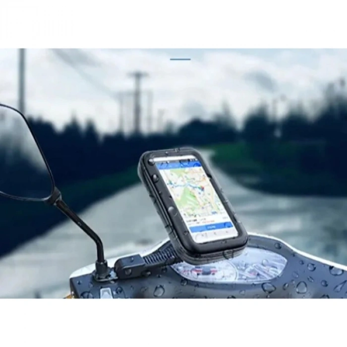 Su Geçirmez Motosiklet Telefon Tutucu