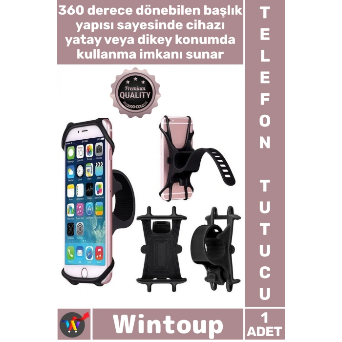 #TelefonTutucu Navigasyon Yatay Dikey Güçlü Tutuş Sarsıntı Önler Motosiklet Bisiklet Telefon Tutucu
