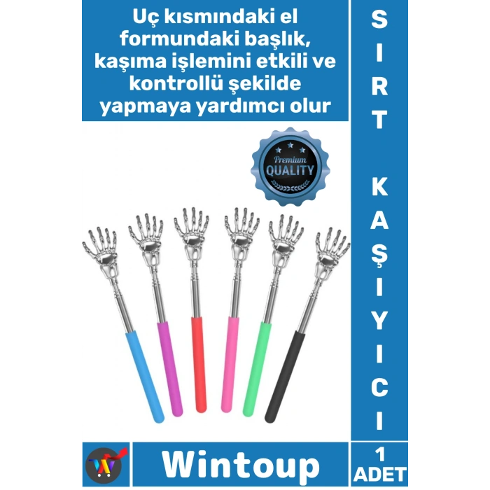 Teleskopik Sırt Kaşıyıcı
