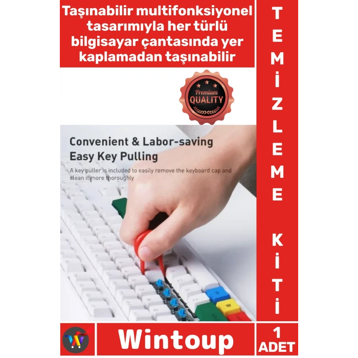#TemizleyiciKit Multifonksiyonel Bilgisayar Airpods Temizleme Klavye Kulaklık Temizleyici Kit 5 İn 1